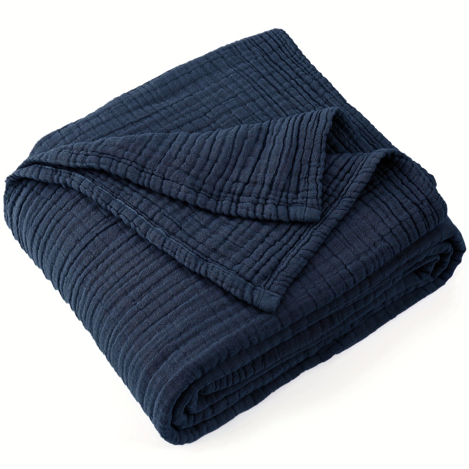 100% Cotton Muslin Blanket 6 Layers | Breathable & Lightweight, Soft Gauze, All-Season, Multipurpose, Perfect for Couch and Bed, Ideal Valentine'S Day and Holiday Gift, Machine Washable, Mixed Colors