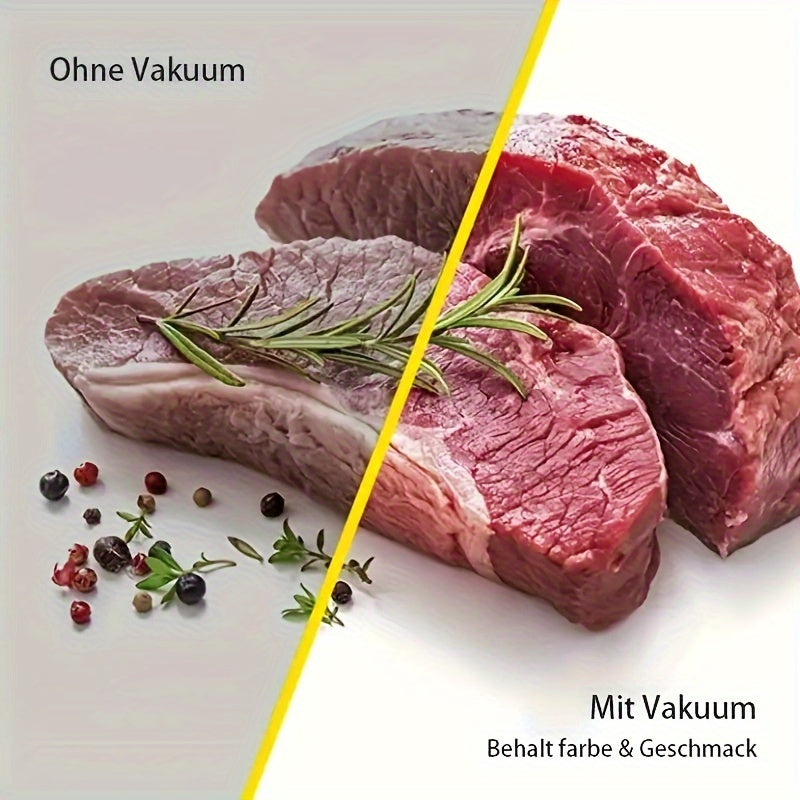 6 Count Food Vacuum Sealer Bags Multipack Self-Cut, 3 Rolls 11"X 20'+ 3 Rolls 8"X 20' | 6 Pack, Thick Embossed Roll Bags for Dry/Moist Airtight Food Storage, Meal Prep And Sous Vide, Commercial Grade Heavy Duty Seal Food Vac Bags