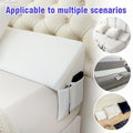 Bed Wedge Pillow - Bed Gap Filler Mattress Wedge Headboard Pillow Close The Gap 0-7" Between Your Headboard And Mattress Or Wall for Sleeping Backrest Pillow