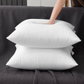 1/2/4 Pack Hypoallergenic New Fiber Cushion Filling Inserts, White Square Pillow Inserts For Sofa, Bed And Patio. Ideal For Bedroom, Office, Kitchen, Living Room Decor, Outdoor Camping And Spring & Summer Use. Perfect Mother'S Day Gift.