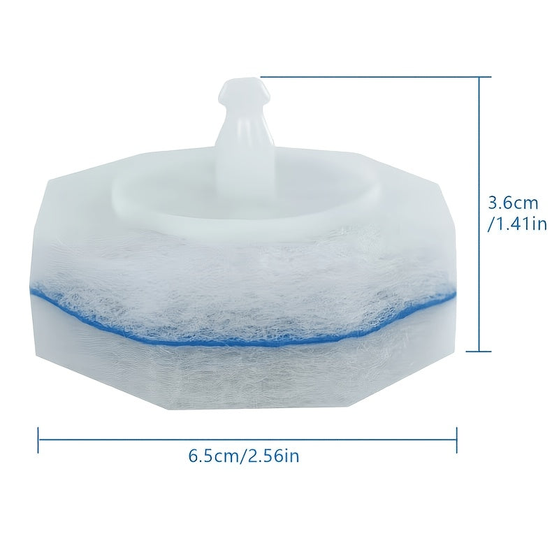 40/49/100 Pack Toilet Wand Refills Disposable Toilet Brush Replacement Heads with Upgraded Fiber Bristles, with Clorax Toilet Brush Replacement Systems, Handle Not Include