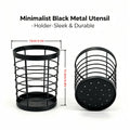 Sunflower Flatware Storage Basket - Open Kitchen Countertop Organizer, Home Storage & Decor, Housewarming Gift Must-Have, Stylish & Functional Present