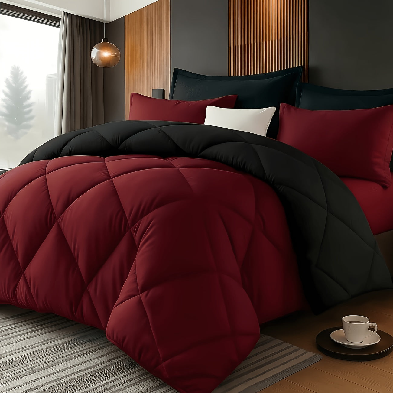 Two/Three Pcs Solid Color Large And Extra-Large Bed Sheet Sets Soft Comfortable And Fiber Filled Lightweight Fabric Breathable Quilt Easy to Take Care of Equipped with Quilt And Pillowcases 1 Quilt, 1/2 Pillowcases, for Bedroom, Random Color