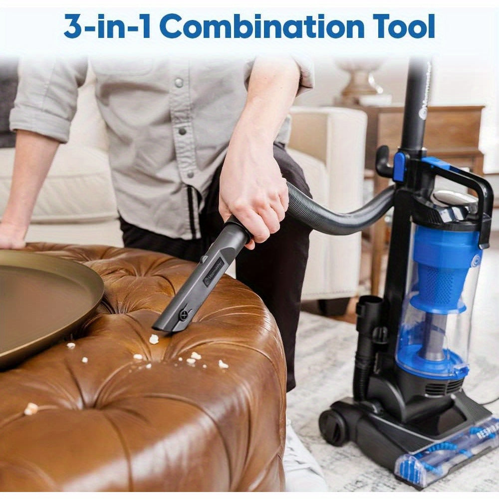 Vacmaster Bagless Upright Vacuum Cleaner 1150W with Large Dust Cup Capacity, Efficient Filtration System & 17ft Cord for Carpet, Hard Floor And Pet Hair