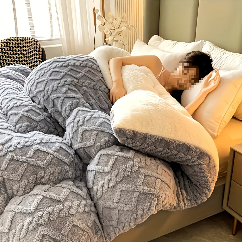 [Luxurious Taffeta Comforter] Soft, Thick, And Warm Taffeta Comforter - Luxurious For All Seasons - Machine Washable, Perfect For Kids Bedroom, Guest Room, Kids And Hotel Use