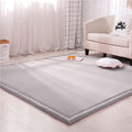 Halloween/Christmas Decor Of1pc Japanese Tatami Rug, Coral Velvet Area Rug, Baby Mat for Floor Play, 1.18inch Thick Crawling Rugs, Padded Foam Rug for Kids Playroom, Playpen, Nursery, Living Room, Yoga Mat