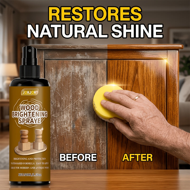 JOKJOK Hardwood Floor Cleaner, Polish And Scratch Repair: a Multi-Purpose Furniture Cleaner And Polish Suitable for Hardwood Floors And Wooden Furniture. Restores a Deep Shine to Car Interiors And Floors