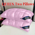 2pcs Luxury Hotel-Quality Pillows, Queen/King Size High Resilience Plush Fill, HypoallergenicPolyester Fabric, Soft Comfortable for Deep Sleep. Ideal for Side Back Sleepers, BreathableCooling, All-Season Use, Machine Washable