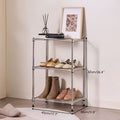 MZG 2000/1600/1000 Lbs 5/4/3 Tier Storage Shelving Steel Heavy Duty Multi-Tier Utility Shelving Unit Steel Organizer Wire Rack For Home, Kitchen, Office, Garage Standing Baker'S Racks, Room Decor Shoe Hat Organizer Bathroom Accessory Dresser Laundry