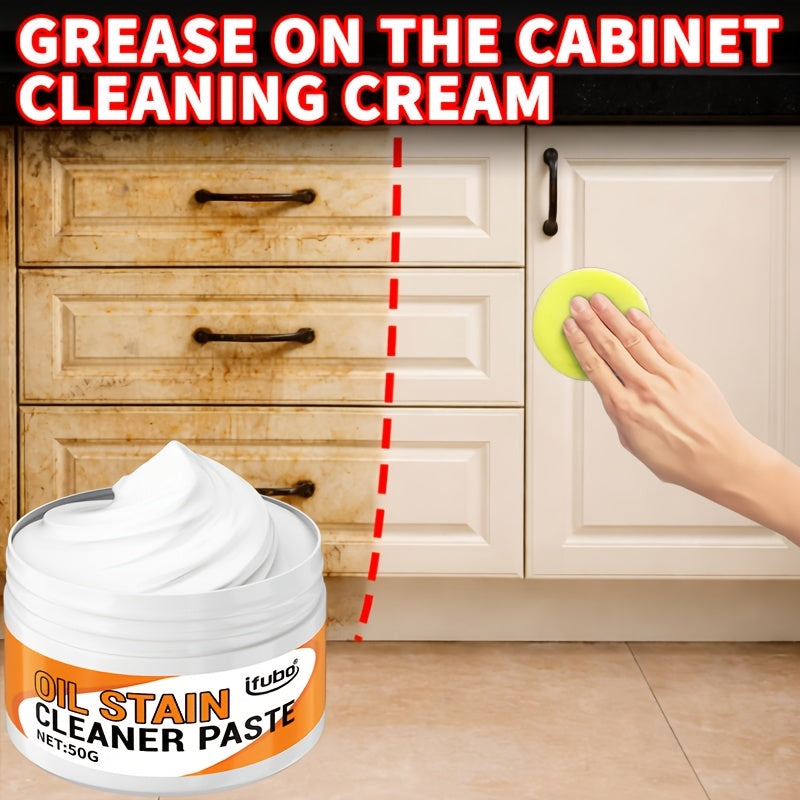 Kitchen Cabinet Cleaner - Specifically Designed for Cleaning Oil Stains on Wooden Kitchen Shelves, Tough Stain Remover, Yellowing Removal for White Furniture, And Furniture Refurbishing Agent