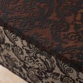 Elegant Black Lace Tablecloth with Intricate Floral Pattern - Durable Polyester Rectangular Table Cover for Farmhouse Style, Thanksgiving Decor, Holiday Dining & Kitchen Use, Dining Table Decoration, Classic Table Setting, Highquality Fabric, Machinemade