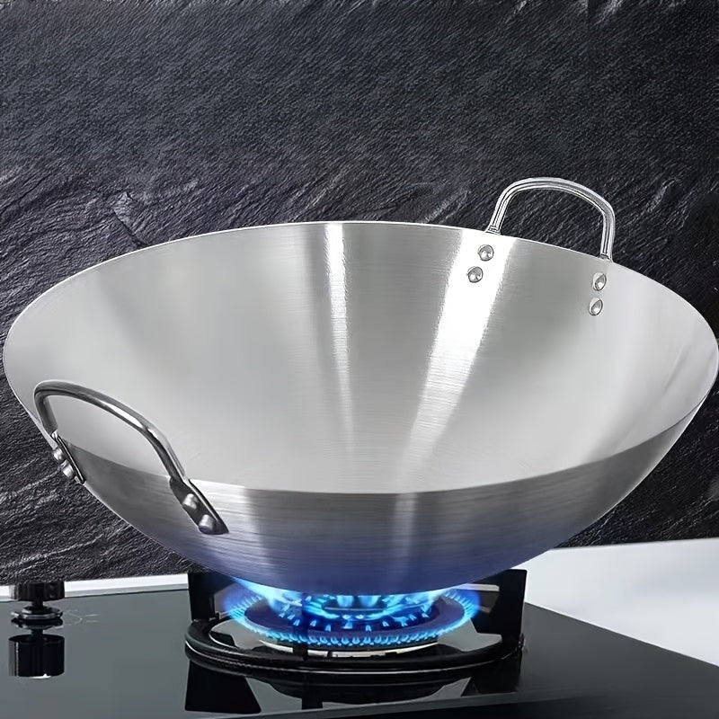 Cooking Pot Sick Wok Pan Stainless Steel Frying Pots And Pans Cookware Kitchen Accessories Frying Pan