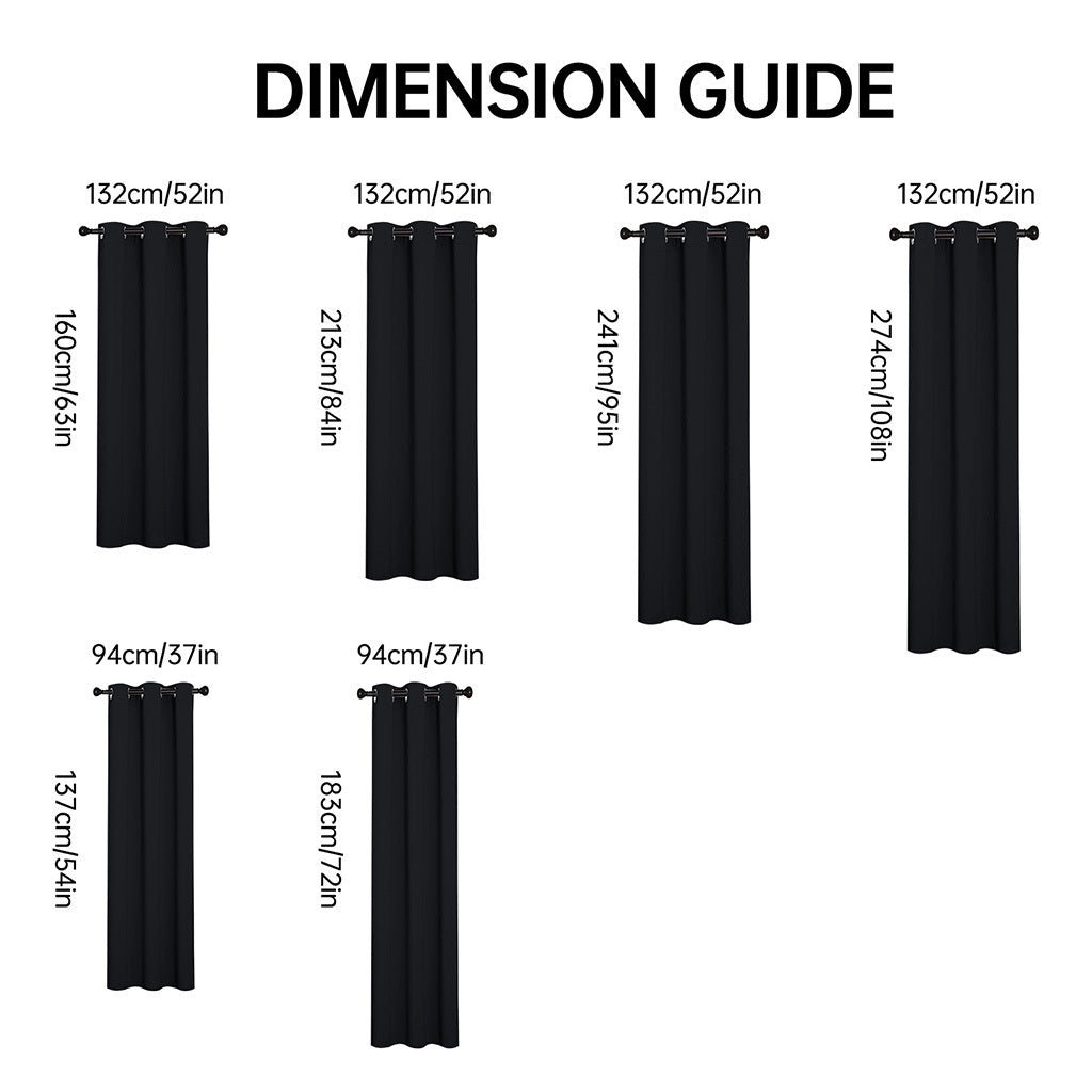 4pcss Set, Easy Blackout Curtains with Film Covering And Rope Loops, Suitable for Bedrooms, Studies, Living Rooms, And Dining Rooms As Blackout And Sun Protection Curtains