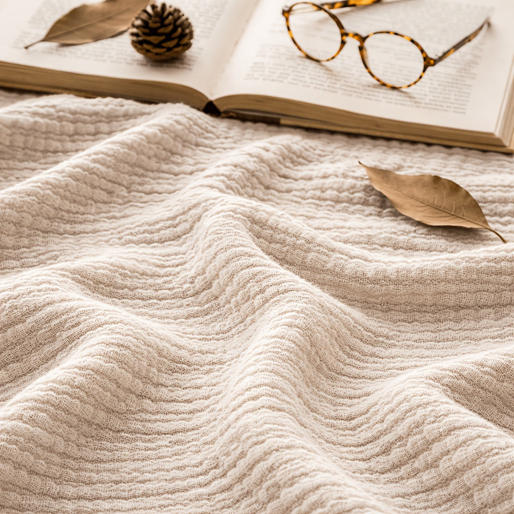 100% Cotton Muslin Blanket 6 Layers | Breathable & Lightweight, Soft Gauze, All-Season, Multipurpose, Perfect for Couch and Bed, Ideal Valentine'S Day and Holiday Gift, Machine Washable, Mixed Colors