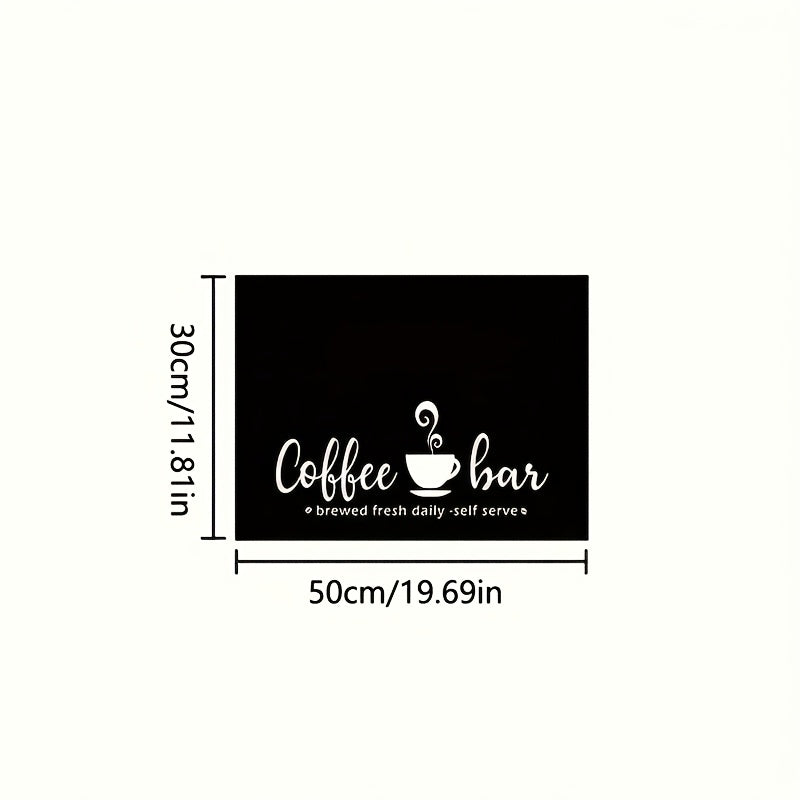 Multi-functional Mat, Coffee Machine Mat, Dish Drying Mat, Bohemian-themed Coffee Bar Mat, Suitable for Coffee Station Accessories and Storage Boxes, Absorbent for Dishwashers, Suitable for Kitchen Counters, Coffee Machine Mat Gift