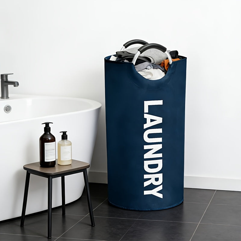 3pcs/4pcs Large Oxford Cloth Dirty Clothes Basket Foldable with Handle Laundry Basket Suitable for Student Dormitories, Laundry Rooms, Living Rooms, Bedrooms, Bathrooms, Independent Storage Bags, Laundry Baskets