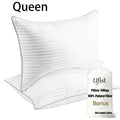 Bed Pillows for Sleeping-Queen Size Pillows Set of 2/ 4, Cooling Hotel Quality with Premium Soft Down Alternative Pillow for Neck Relief for Back, Stomach or Side Sleepers, Breathable, 20x30in
