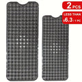 Extra Long Non-Slip Bath Mat with Suction Cups - Large Bath, Machine Washable Quick-Dry Shower Carpet with Drain Holes, Non-Slip Bathtub Mat for Bathroom, Shower, Tub - Enhanced Safety & Comfort, Wet Area Protection, Textured Surface, Durable Construction