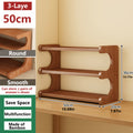 3/5/6-tier Shoe Rack, Practical Storage Shelf, Space-saving Design, Multi-layer Independent Storage Rack, Wood Grain Finish, Easy to Assemble, Self-standing Cube Shoe Storage Rack, Suitable for Dorm Rooms and Entryways, Easy to Assemble, Brown