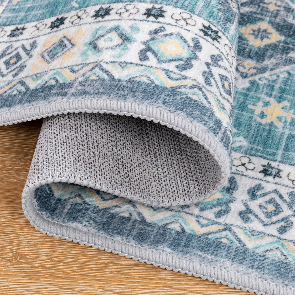Boho Kitchen Mat Sets 3pcs with Runner Non Slip Kitchen Rugs and Mats Washable Kitchen Mats for Floor Thick Kitchen Floor Mat Mat Runner Rugs for Hallway Laundry Holiday Decor