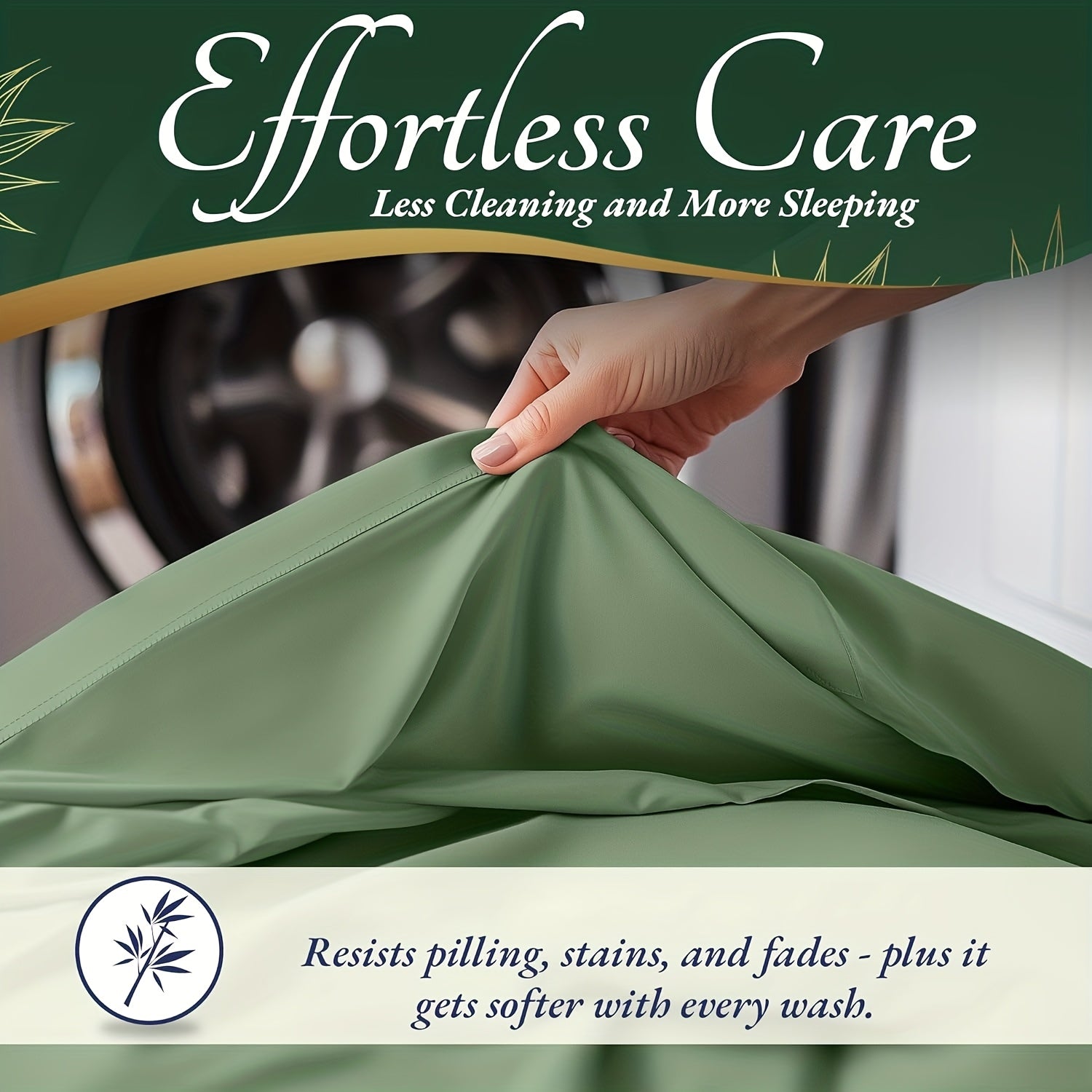 Cooling Bed Sheet Sets- Luxurious & Ultra-Soft for Kids Cooling Sheets for Hot Sleepers - Comfortable & Cool, Bamboo Blend Sheets Twin/Full/Queen/King Size/Deep Pockets
