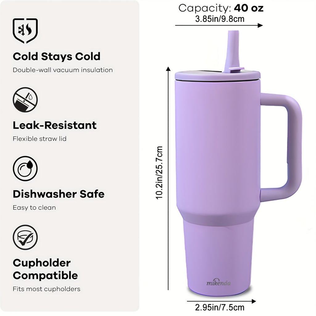 Stainless Steel Insulated Tumbler, Foldable Straw with Lid, Double Wall, Keeps Hot 12H/Cold 24H, 1pc, 6 Colors Available, Suitable for Home, Office, Car, and Travel, Great for Christmas, Thanksgiving, and Birthday Gifts