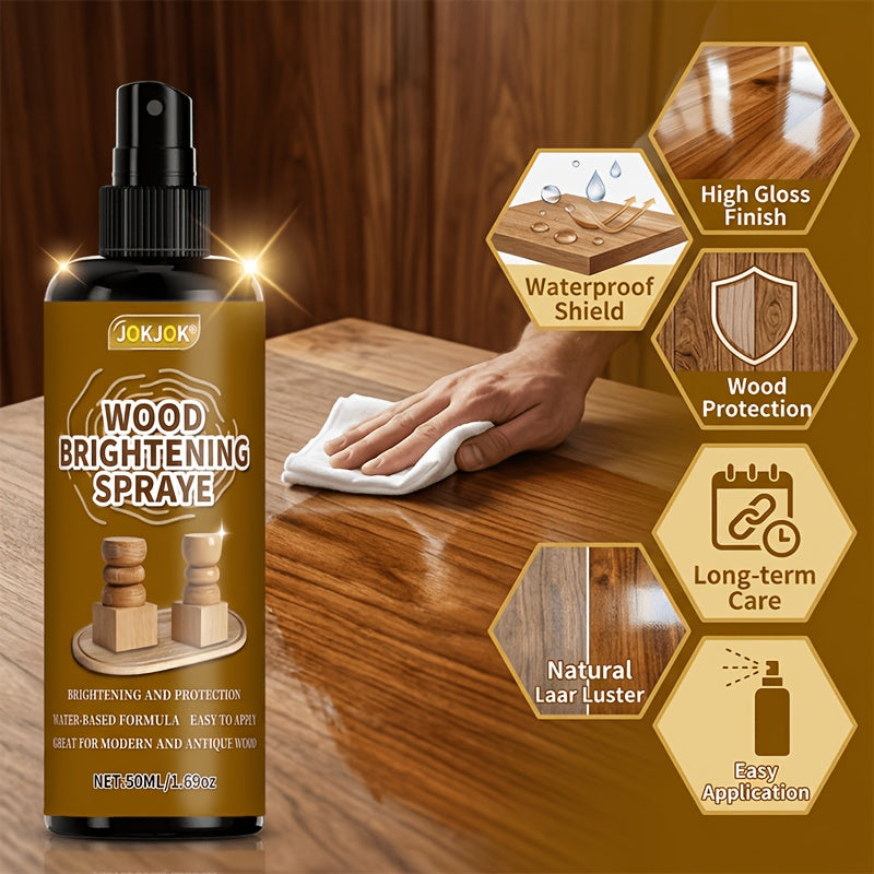 JOKJOK Hardwood Floor Cleaner, Polish And Scratch Repair: a Multi-Purpose Furniture Cleaner And Polish Suitable for Hardwood Floors And Wooden Furniture. Restores a Deep Shine to Car Interiors And Floors