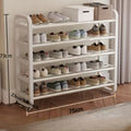 Space-Saving 5-Tier Shoe Rack, Durable, Narrow Design, Multi-Layer Craftsmanship, No Wood, Floor Mount, with Electricity-Free Use for Entryway And Dorm Storage, Living Room Compatible, Shoe Racks, Shoe Storage Organizer, Shelf