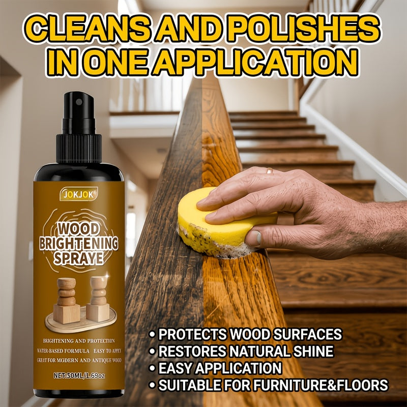 JOKJOK Hardwood Floor Cleaner, Polish And Scratch Repair: a Multi-Purpose Furniture Cleaner And Polish Suitable for Hardwood Floors And Wooden Furniture. Restores a Deep Shine to Car Interiors And Floors