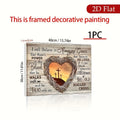 2D Flat, 1pc Wood Framed Canvas, Sunset Painting, God Landscape Canvas, Into The Arms Of Jesus, Gift for Christian, Ready to Hang