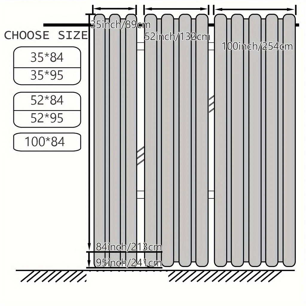 4 Panels Thermal Insulated Blackout Curtains - Triple Weave Thermal Insulation & Light Blocking, Solid Grommet Top, Polyester/ Linen-like Fabric, Deep Red for Bedroom, Living Room, Office - Window Drapes for Complete Darkness & Comf