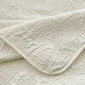 1pc Lightweight All-Season Bedspread - Soundwave Technology Embossed Coin Pattern, Soft & Breathable, Non-Slip Design for Bedroom/ Dorm/ Guest Room Choose from 6 Stylish Colors(Excludes Pillowcases)