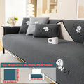 1pc Sherpa Couch Protector, Enhanced Sofa Cover, Suitable for Pets, a Favorite Among Pets, Thick Plush Sofa Shield, Non-Slip Plush Sofa Cover, Furniture Protection Cover, Home Decor for Bedroom, Office, And Living Room
