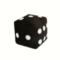 1-2pcs Unique Dice Shaped Decorative Pillow-Creative Funny Simulation Dice Plush Pillow Cubic Cube Plush Pendant Dolls Stuffed Soft Sofa Back Cushion Creative Home Decor