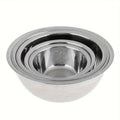 5pcs Stainless Steel Mixing Bowls Stainless Steel Mixing Bowl Set - Easy to Clean, Nesting Bowls for Space Saving Storage, Great for Cooking, Baking, Prepping