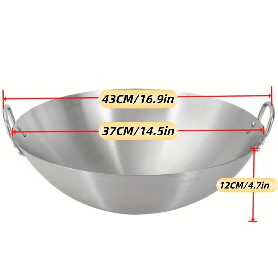Cooking Pot Sick Wok Pan Stainless Steel Frying Pots And Pans Cookware Kitchen Accessories Frying Pan