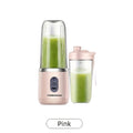 Portable Double Cup Fruit And Vegetable Juicer, Made of Food Grade ABS, with a Capacity of 1500Mah Rechargeable Battery, Gift Box, Multifunctional Juicer, Kitchen Supplies, Essential for Summer Fruit Juicing