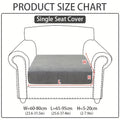 1pc of Wear-Resistant And Non-Slip Sofa Cover, Elastic Stretch L-Shaped Furniture Protector, Suitable for 3/2/1/4 Seat And Sectional Sofas, Made of Polyester Jacquard Fabric, Machine Washable, Ideal for Living Room, Bedroom