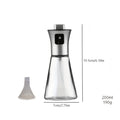 Oil Sprayer for Cooking - Stainless Steel Oil Spray Bottle, Pressurized Spray Glass Oil Spray Pot, Kitchen Olive Oil Cooking, Barbecue Restaurant Oil Spray Bottle, Christmas Essentials