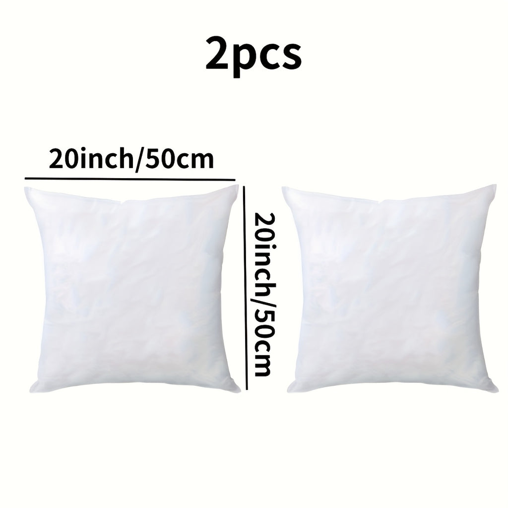1/2/4pcs Pieces Of Throw Pillow Cushions, Square Filled Pillow Cores, Filled Fake Square Pillow Fillers, Used For Living Rooms, Bedrooms, Dormitories, Offices, And Home Decoration.
