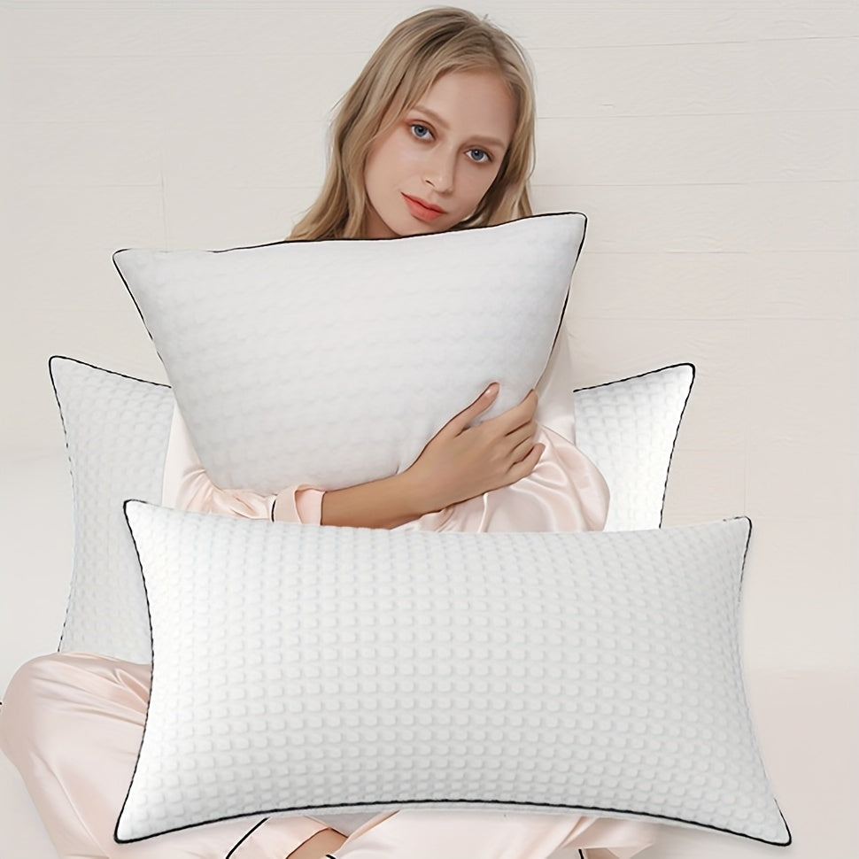 4/2Pack Cooling Hollow Fiber PillowsMulti-Family Use | 3D Airflow Technology | Hotel-Grade Breathable SupportUltra-Soft Fiber Fill | Side & Back Sleeper ApprovedEaster Gifts for Mom | All-Season Comfort | Linen White | 20x30 Inches