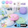 56/18pcs Household Sachets, Suitable for Wardrobes And Drawers, 50 Replacement Cores, Clothing Sachets for Drawers, Wardrobes, Rooms, Wardrobes, Bathrooms, Cars, Durable (lavender)