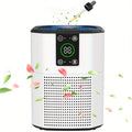Air Purifiers For Home, Air Purifier For Pets Dust Odor Smoke, Air Cleaner With Lower DB Quiet Sleep Mode For Bedroom Office Living Room, Small Air Purifier Pet Air Purifier Room Air Purifier, 1Pack
