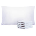 4 Pack 20x30 Brushed Microfiber Pillowcases | Envelope Closure, Soft, Wrinkle-Free, Fade-Resistant, Solid Color, Viscose Blend