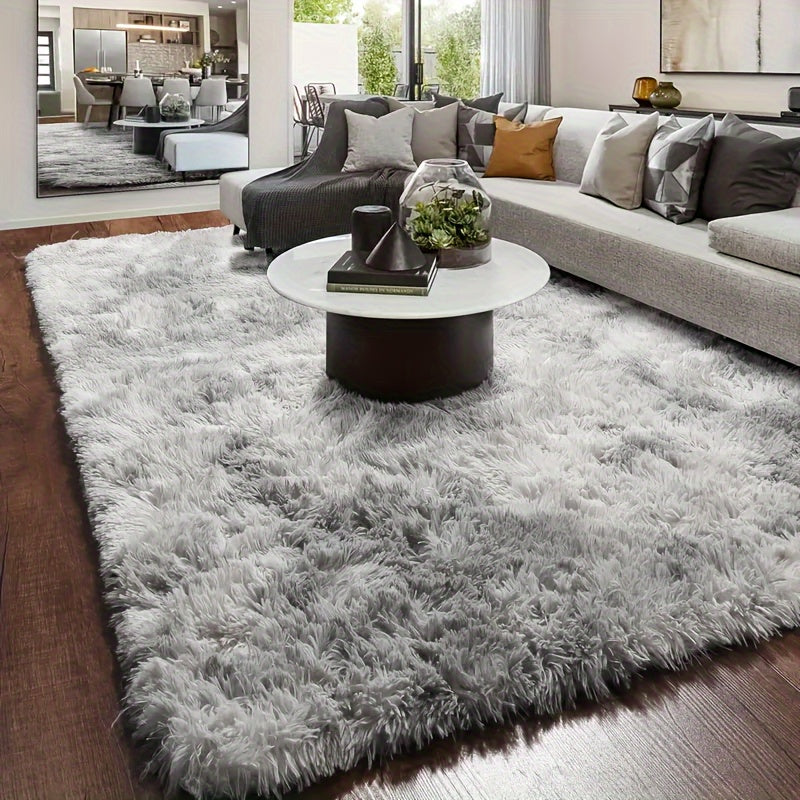 Area Rug Non Slip Backing for Living Room Kitchen Modern Home Decor Floor Decoration Carpet Mat Cute Fluffy Bedroom Rug Easy to Clean Bathroom Rugs