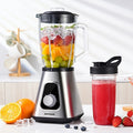 SHARDOR 1200W Blender, Smoothie Maker And Milkshake Machine, 52 Oz Countertop Blender And 22 Oz Personal Blender Set, 3 Adjustable Speeds for Frozen Fruit Beverages, Smoothies, Sauces, Perfect Gifts for Friends And Family, High Capacity