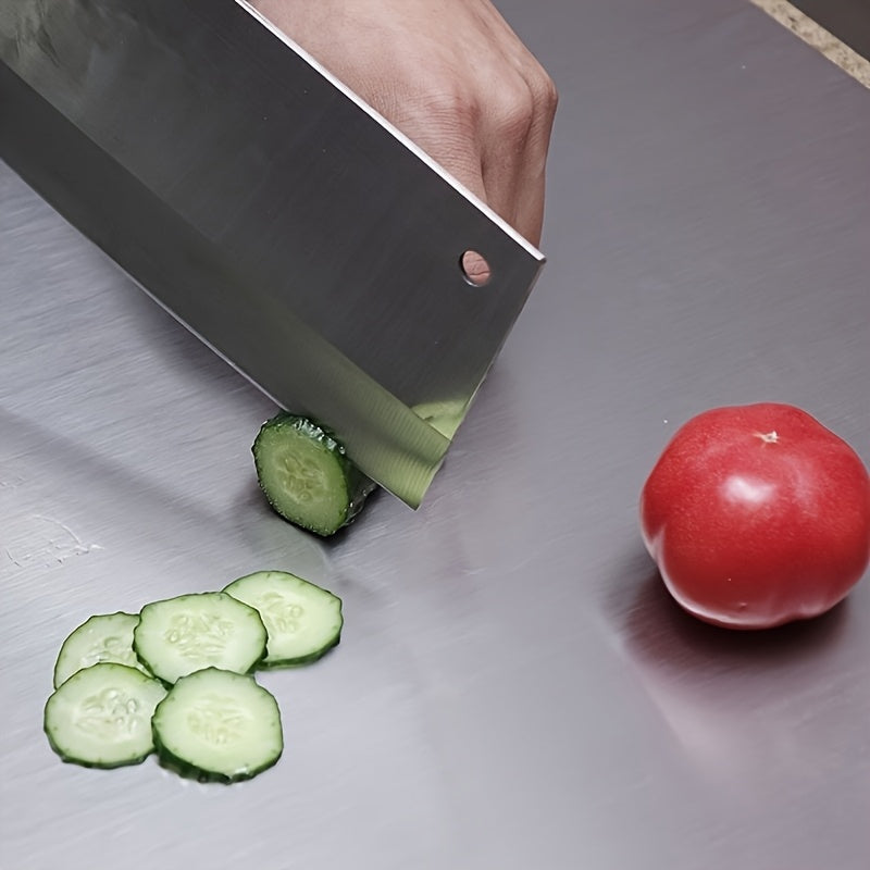 304 Stainless Steel Cutting Board Butcher Block Household Rolling Board Kitchen Supplies