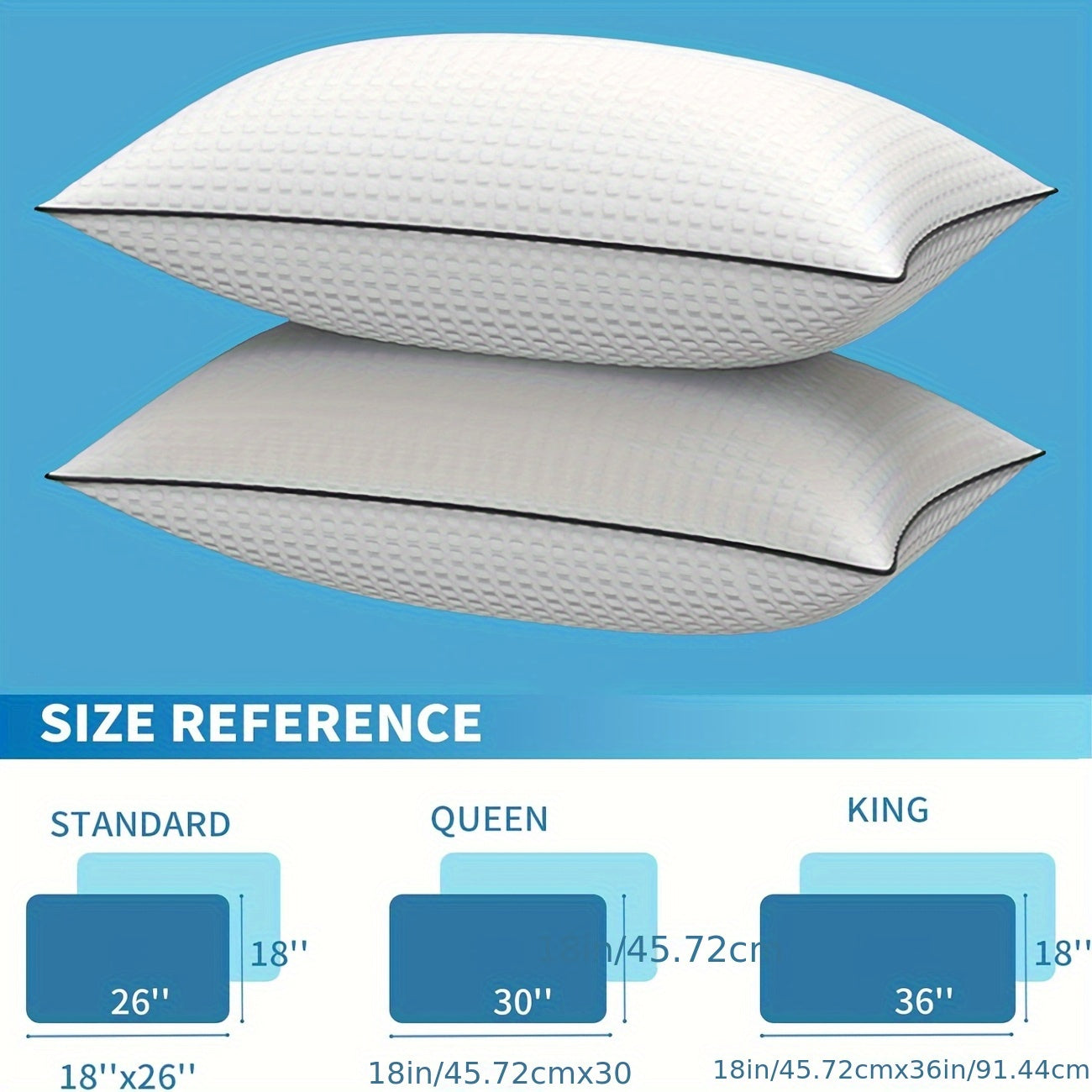 4/2Pack Cooling Hollow Fiber PillowsMulti-Family Use | 3D Airflow Technology | Hotel-Grade Breathable SupportUltra-Soft Fiber Fill | Side & Back Sleeper ApprovedEaster Gifts for Mom | All-Season Comfort | Linen White | 20x30 Inches